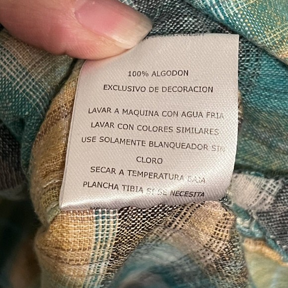 Levi’s Men’s Fantane Castlerock Plaid Shirt Size Large 100% Cotton Button Up - Picture 13 of 16